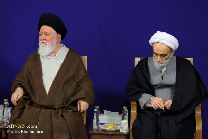 دیدار اعضای ستاد برگزاری کنگره بزرگداشت آیت‌الله میلانی با رهبر انقلاب