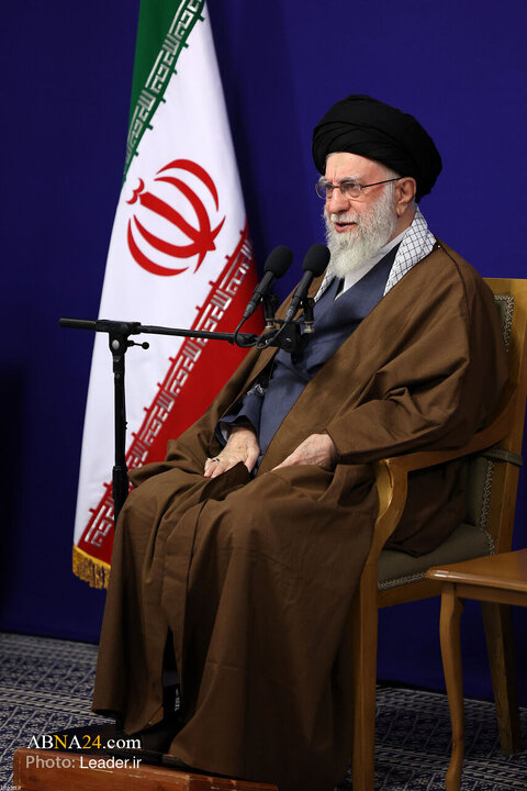 دیدار اعضای ستاد برگزاری کنگره بزرگداشت آیت‌الله میلانی با رهبر انقلاب