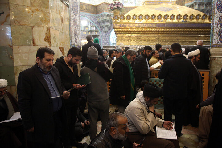 Informe fotográfico | Programa especial por Laylat al-Raghaib en el santuario sagrado de la Excelencia Fátima Masuma (la paz sea con ella)