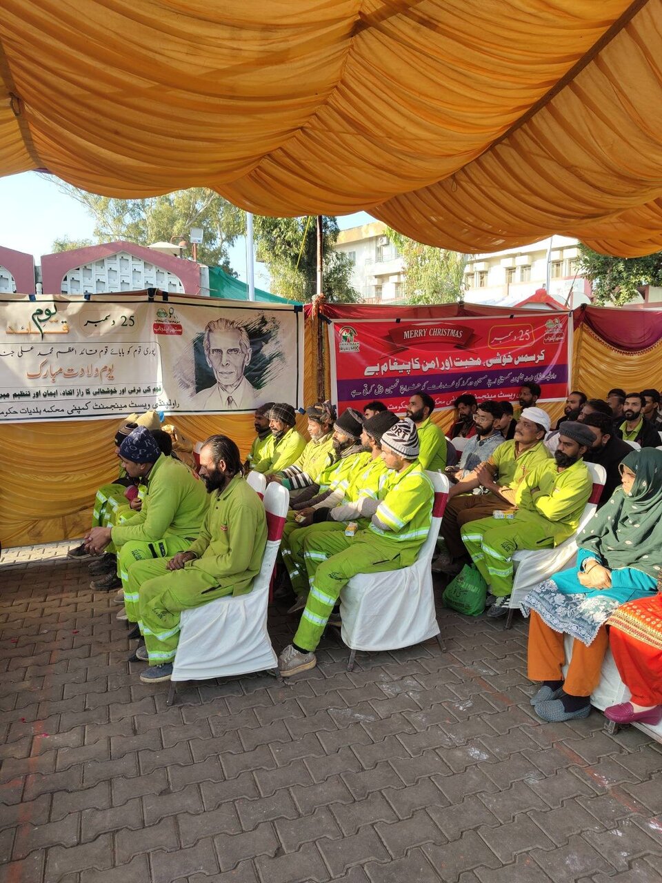 مشارکت فعال »سازمان حسین کیست؟« پاکستان در جشن‌های کریسمس و اقدامات خیریه + تصاویر