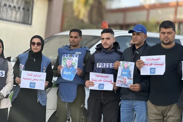 Wartawan Palestin Menghadapi Sasaran Maut pada 2025