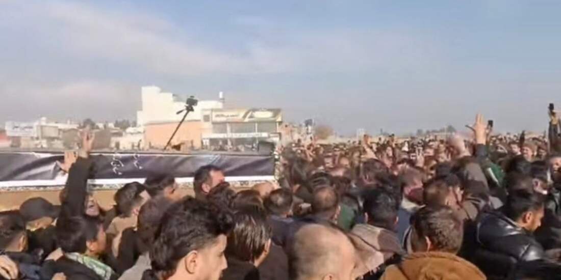 ویدئو | تشییع پیکر اکرام‌الدین سریع فرمانده سابق پلیس افغانستان در تهران