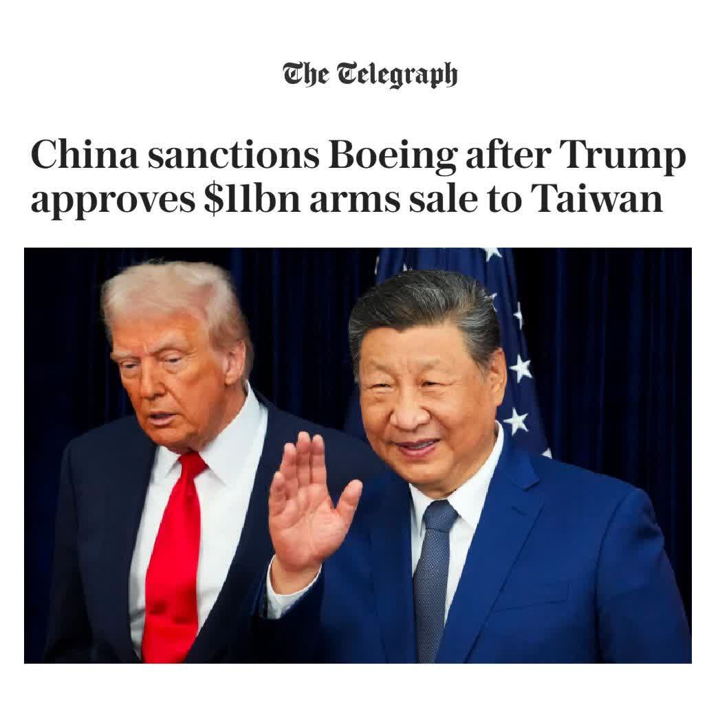 Pinatawan ng China ng Parusa ang Boeing Matapos Aprubahan ng Estados Unidos ang USD 11 Bilyong Bentahan ng Armas sa Taiwan