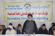 تقرير مصور/ مجلس الأحوال الشخصية الشيعي في الهند يعقد اجتماعا لمناقشة القضايا الدينية والاجتماعية والتنظيمية