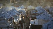 Gazze’de olumsuz hava koşulları, yerinden edilenlerin dramını derinleştiriyor