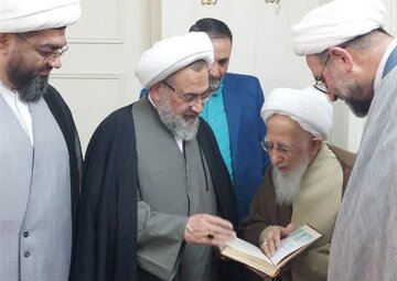 آیت‌الله علیدوست با حضرت آیت‌الله جوادی آملی دیدار و گفتگو کرد