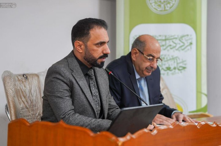 تقرير مصور/ ندوة ثقافية يقيمها مركز دراسات الكوفة لتعزيز الخدمة المجتمعية