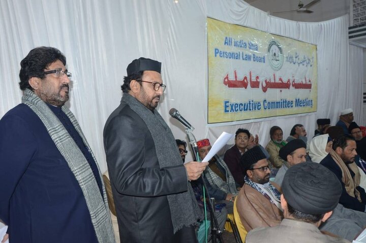 تقرير مصور/ مجلس الأحوال الشخصية الشيعي في الهند يعقد اجتماعا لمناقشة القضايا الدينية والاجتماعية والتنظيمية