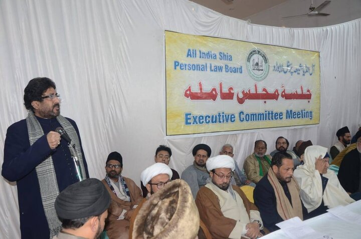 تقرير مصور/ مجلس الأحوال الشخصية الشيعي في الهند يعقد اجتماعا لمناقشة القضايا الدينية والاجتماعية والتنظيمية