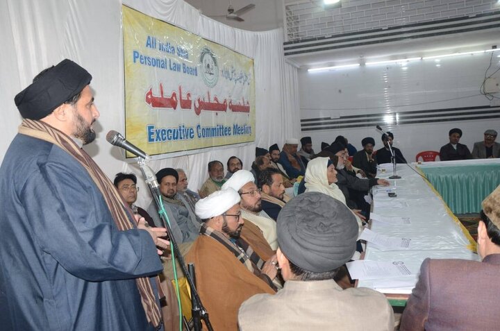 تقرير مصور/ مجلس الأحوال الشخصية الشيعي في الهند يعقد اجتماعا لمناقشة القضايا الدينية والاجتماعية والتنظيمية