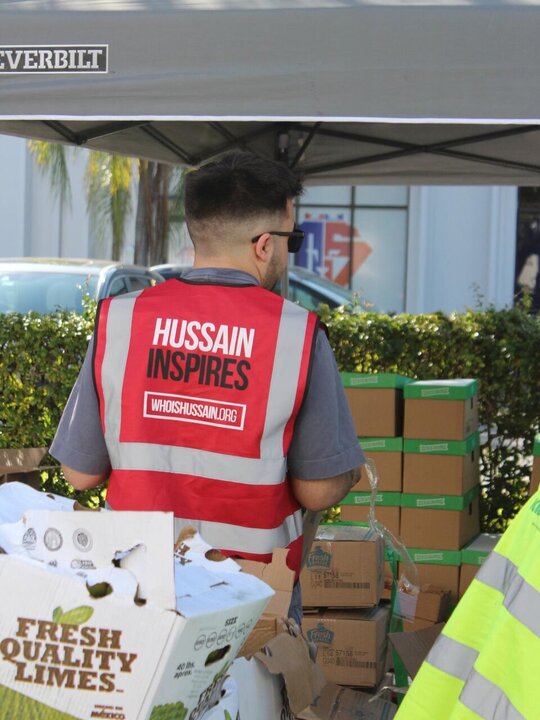 Informe fotográfico | Voluntarios de Who is Hussain PB se unen a ICNA Relief en Miami para combatir el hambre