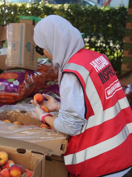 Informe fotográfico | Voluntarios de Who is Hussain PB se unen a ICNA Relief en Miami para combatir el hambre