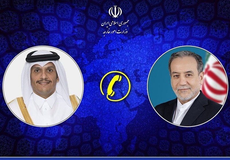 Iran, Qatar FMs discuss developments in Palestine, Lebanon, Yemen