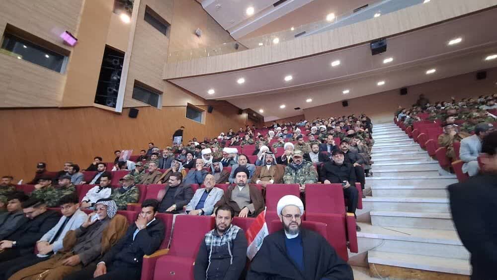 ششمین سالگرد شهادت سرداران مقاومت در نجف اشرف برگزار شد + تصویر