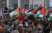 ফিলিস্তিনের সমর্থনে ইতালির গণ-মিছিল