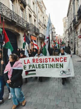 Gambar | Tinjauan Kembali Protes Palestin ke-114 di Bordeaux