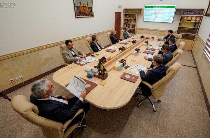 تقرير مصور/ اجتماع موسع لأعضاء مجلس الإدارة في العتبة العلوية لإعداد خطة بمناسبة ولادة أمير المؤمنين