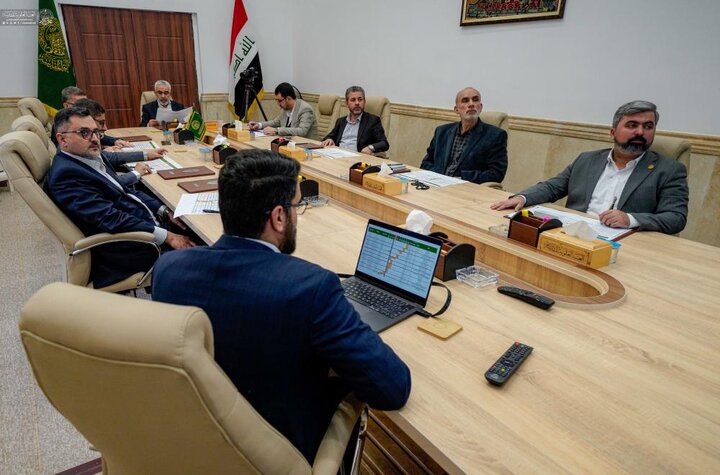 تقرير مصور/ اجتماع موسع لأعضاء مجلس الإدارة في العتبة العلوية لإعداد خطة بمناسبة ولادة أمير المؤمنين