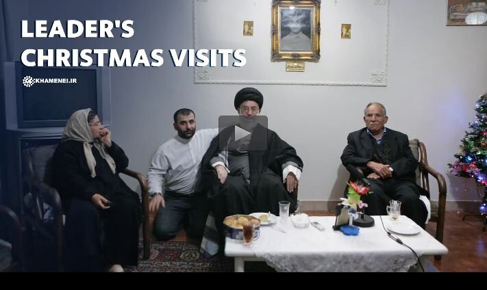 Video: Imam Khamenei's Christmas Visits