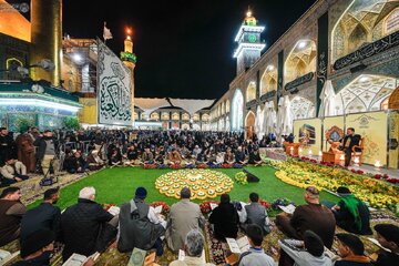 تقرير مصور/ أمسية قرآنية في الصحن العلوي بمناسبة ولادة الإمام علي(ع) بالنجف الأشرف