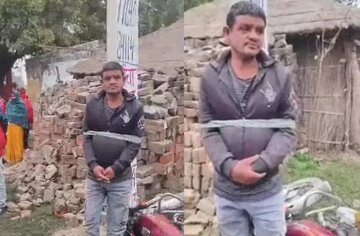 رجل مسلم في الهند يُربط إلى عمود ويُضرب بسبب مزاعم تتعلق بلحم البقر