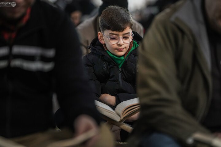 تقرير مصور/ أمسية قرآنية في الصحن العلوي بمناسبة ولادة الإمام علي(ع) بالنجف الأشرف