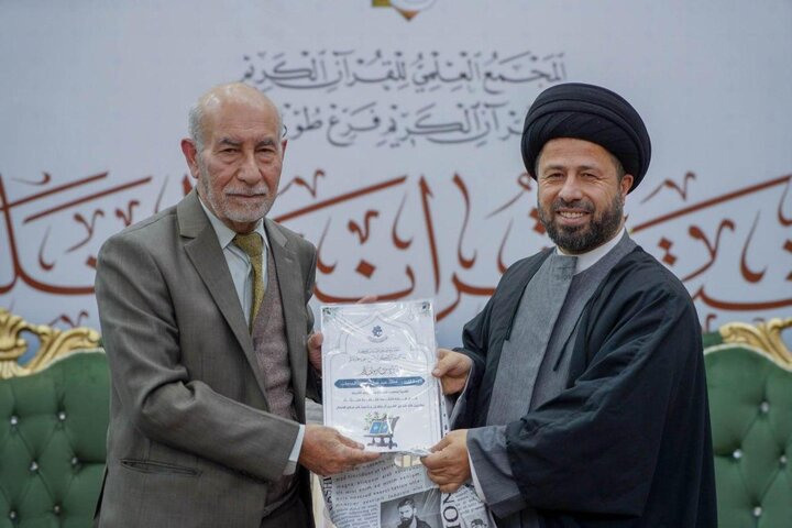 تقرير مصور/ العتبة العباسية تختتم الختمة القرآنية المرتلة التي استمرت عاما في طوز خورماتو العراقية