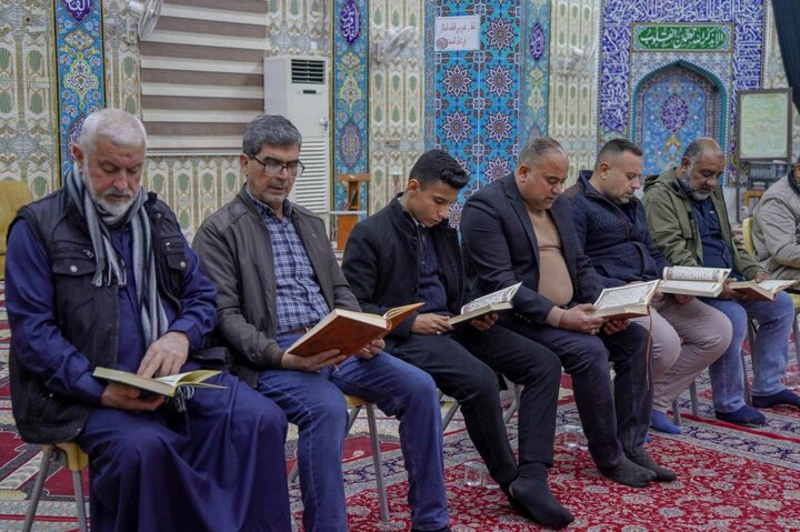 تقرير مصور/ العتبة العباسية تختتم الختمة القرآنية المرتلة التي استمرت عاما في طوز خورماتو العراقية