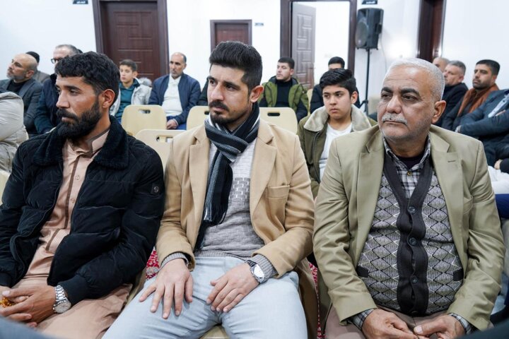 تقرير مصور/ العتبة العباسية تختتم الختمة القرآنية المرتلة التي استمرت عاما في طوز خورماتو العراقية