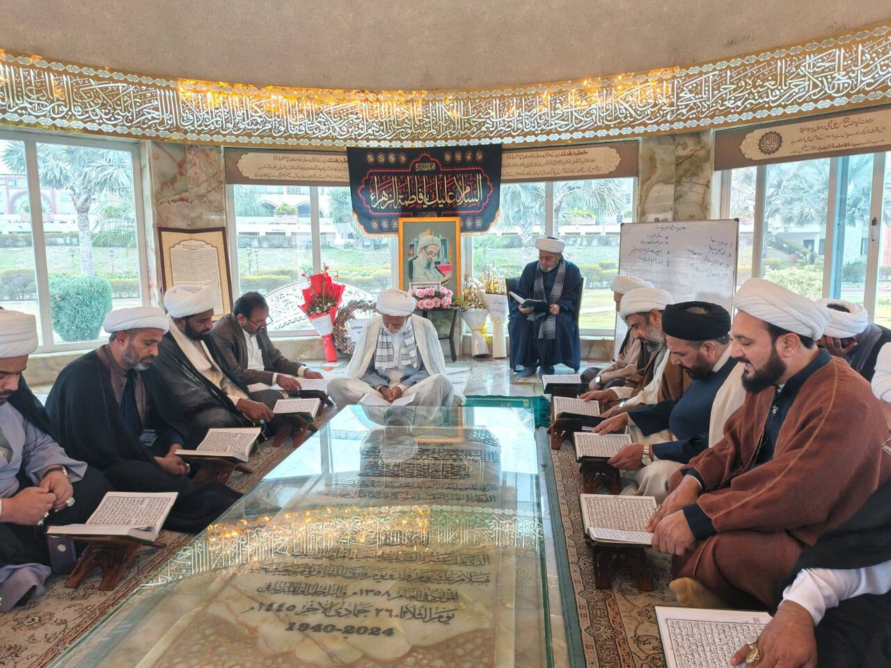 علامہ محسن علی نجفیؒ کی دوسری برسی، سندھ کے نمائندہ وفد کی مرقد پر حاضری+ تصاویر