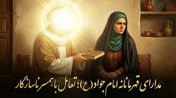 مدارای قهرمانانه امام جواد(ع)؛ تعامل با همسر ناسازگار