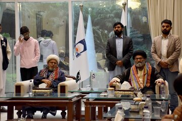 قائد ملت جعفریہ آیت اللہ سید ساجد علی نقوی سے شیعہ علماء کونسل سندھ کے وفد کی ملاقات