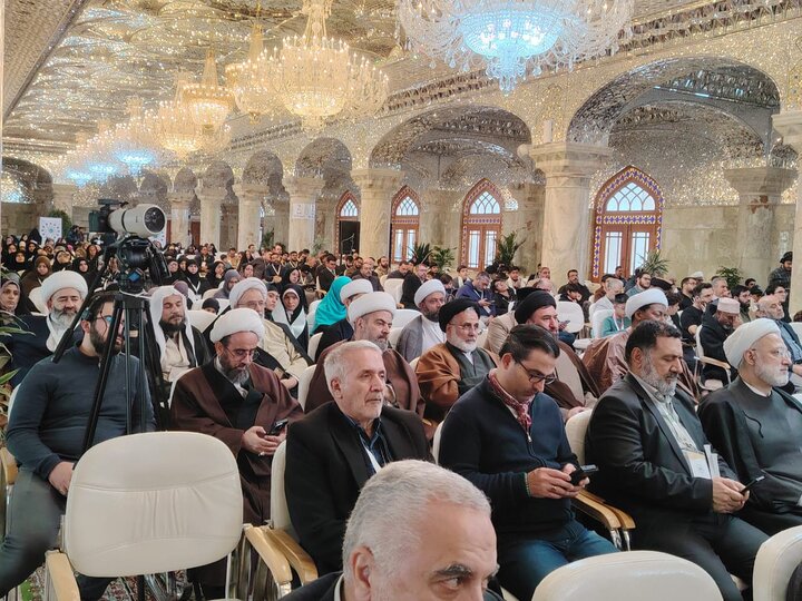 اختتامیه کنفرانس وایس ۲۰۲۵ در حرم مطهر حضرت امیرالمومنین(ع) برگزار شد + تصاویر