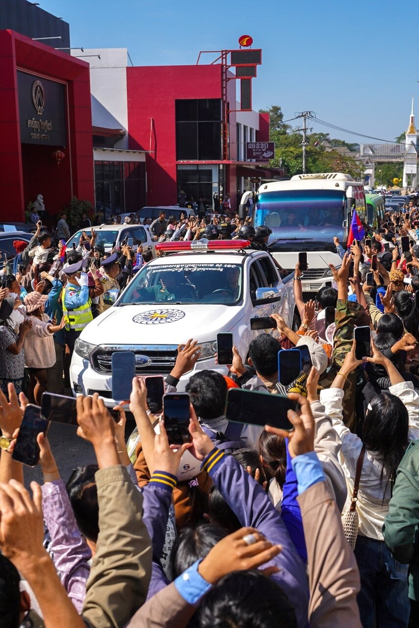 Thailand Bebaskan 18 Askar Kemboja yang Ditahan pada Julai Selepas Gencatan Senjata Sempadan Dikekalkan