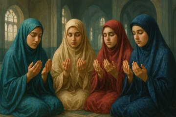 راهی به آسمان، اعتکاف