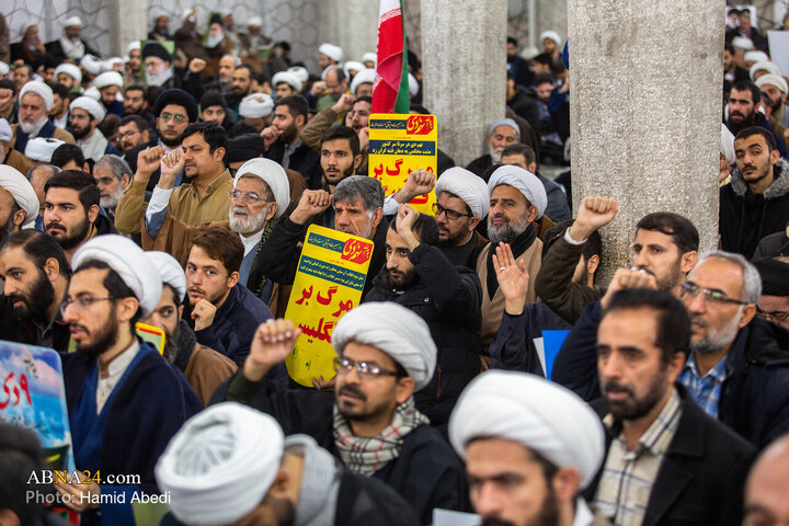 تقرير مصور/ مشاركة واسعة في مراسم إحياء يوم الله التاسع من دي بمدينة قم