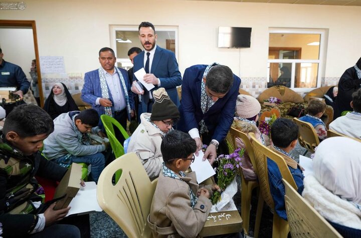 تقرير مصور/ العتبة العلوية تقوم بأنشطة إنسانية واجتماعية ضمن فعاليات أسبوع وليد الكعبة