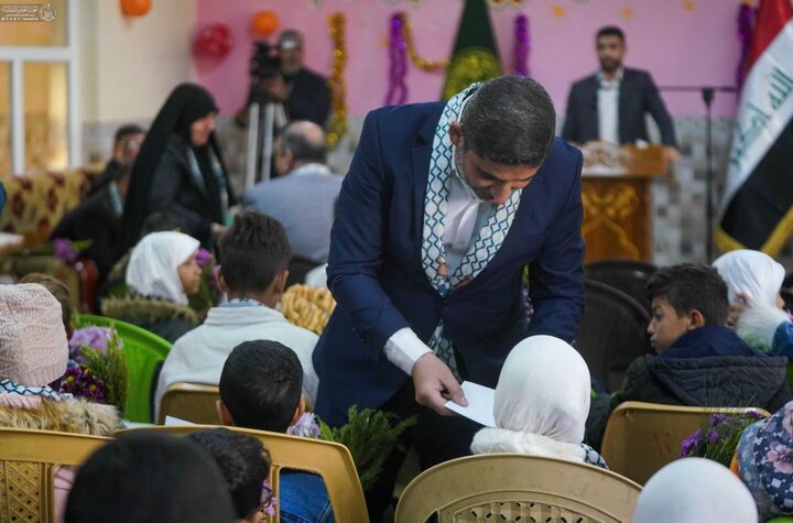 تقرير مصور/ العتبة العلوية تقوم بأنشطة إنسانية واجتماعية ضمن فعاليات أسبوع وليد الكعبة