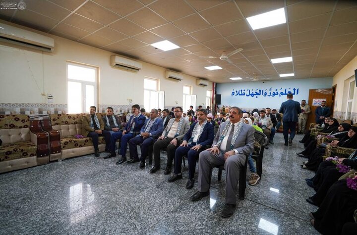 تقرير مصور/ العتبة العلوية تقوم بأنشطة إنسانية واجتماعية ضمن فعاليات أسبوع وليد الكعبة