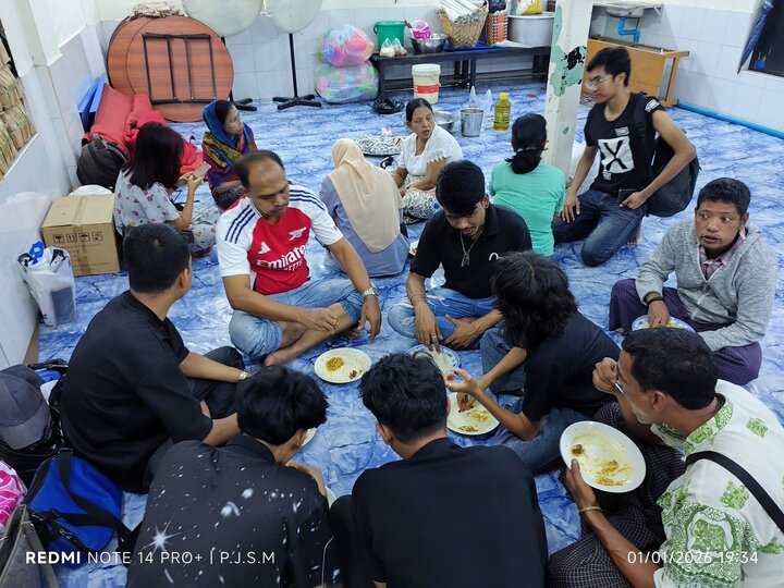 ရန်ကုန်မြို့ ပန်ဂျာ ရှီအဟ် မတ်စ်ဂျစ်ဒ် တွင် ဒိုအာ ကိုမိုင်းလ် စုပေါင်းဖတ်ရွတ် ။ ။ Photos