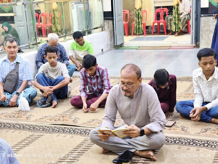 ရန်ကုန်မြို့ ပန်ဂျာ ရှီအဟ် မတ်စ်ဂျစ်ဒ် တွင် ဒိုအာ ကိုမိုင်းလ် စုပေါင်းဖတ်ရွတ် ။ ။ Photos