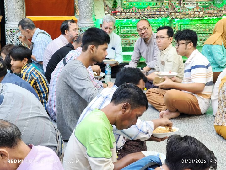 ရန်ကုန်မြို့ ပန်ဂျာ ရှီအဟ် မတ်စ်ဂျစ်ဒ် တွင် ဒိုအာ ကိုမိုင်းလ် စုပေါင်းဖတ်ရွတ် ။ ။ Photos