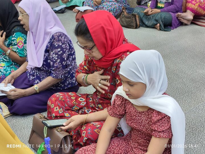 ရန်ကုန်မြို့ ပန်ဂျာ ရှီအဟ် မတ်စ်ဂျစ်ဒ် တွင် ဒိုအာ ကိုမိုင်းလ် စုပေါင်းဖတ်ရွတ် ။ ။ Photos