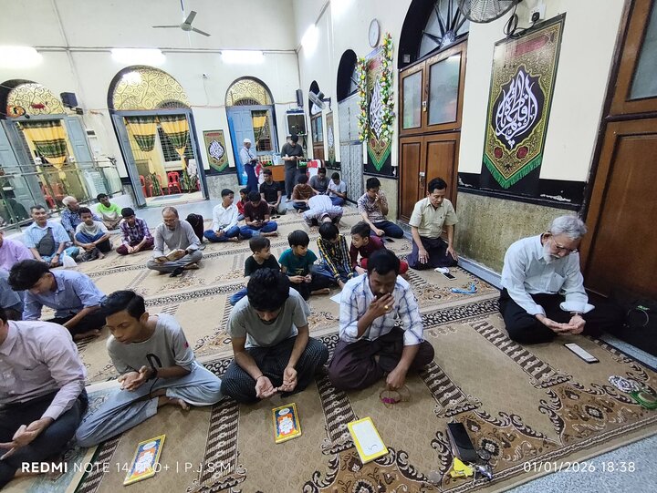 ရန်ကုန်မြို့ ပန်ဂျာ ရှီအဟ် မတ်စ်ဂျစ်ဒ် တွင် ဒိုအာ ကိုမိုင်းလ် စုပေါင်းဖတ်ရွတ် ။ ။ Photos