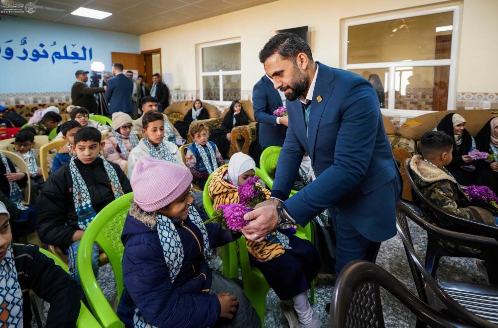 ضمن فعاليات أسبوع وليد الكعبة..مبادرة انسانية للعتبة العلويّة المقدّسة لزيارة دور الأيتام