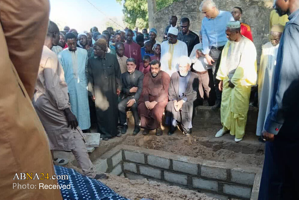 Mazishi ya Katibu wa Baraza la Wanazuoni wa Ahlul-Bayt (a.s) nchini Senegal yafanyika + Picha