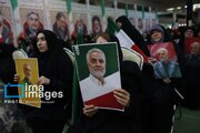 Ceremony held in Tehran to commemorate Gen. Soleimani and other Resistance commanders