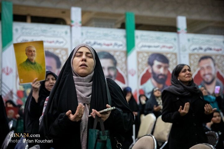 تقرير مصور/ مراسم الذكرى السنوية السادسة للشهيد سليماني بمصلى طهران - 2