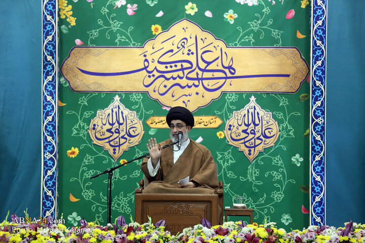 حال و هوای حرم حضرت معصومه(س) در شب میلاد امام علی(ع)