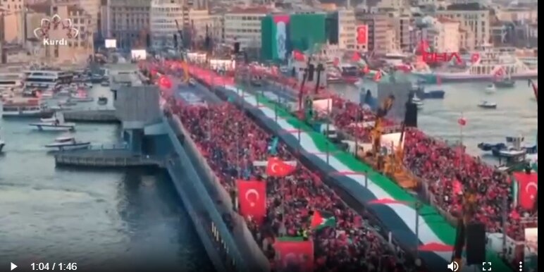 Meşa li dijî siyonîstan li Stenbolê